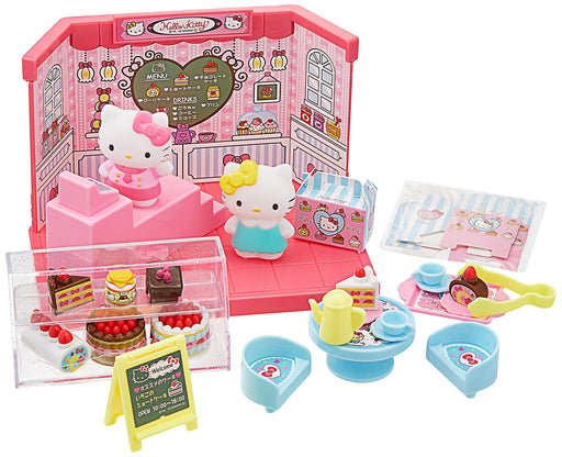 Muraoka Sanrio Hello Kitty Cute Sweets Cafe Cake Shop Miniature Figure NEW_1