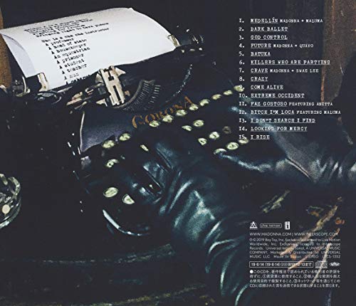 CD MADONNA MADAME X w/ Japan CD BONUS TRACK Standard Edition UICS1352 NEW_2