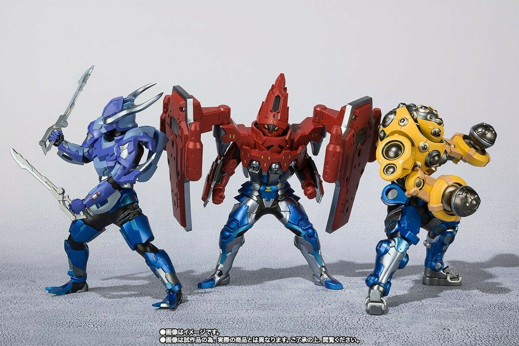 Figuarts ZERO Masked Kamen Rider Build HOKUTO SANBAGARASU SET PVC Figure BANDAI_3