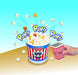 MegaHouse Popcorn Panic (catch a lot of popcorn with a cup wins!) NEW from Japan_2