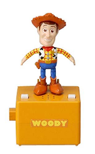 TAKARATOMY A.R.T.S Disney POP’N Step Woody Action Figure Battery Powered NEW_1