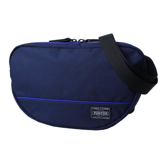 Yoshida Kaban PORTER GIRL MOUSSE SHOULDER BAG L Navy 751-18179 Made in JAPAN NEW_1
