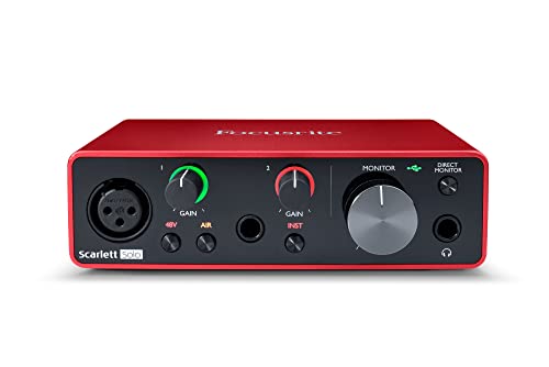 Focusrite Scarlett Solo 3rd Gen USB Audio Recording Interface Red NEW from Japan_1