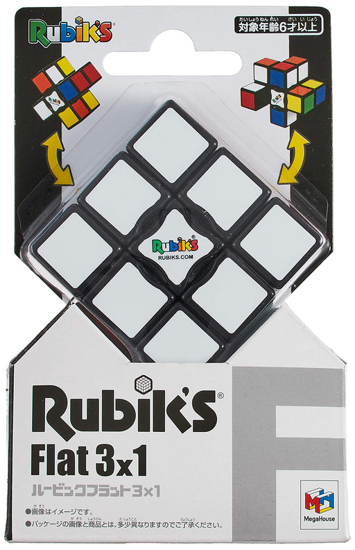 MegaHouse Rubik's Flat 3 x 1 [Officially Licensed Product] 3D Twisted Puzzle NEW_2