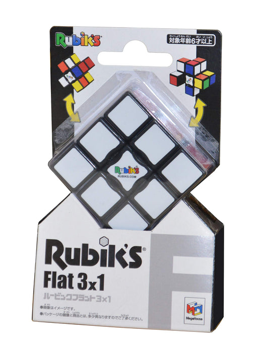 MegaHouse Rubik's Flat 3 x 1 [Officially Licensed Product] 3D Twisted Puzzle NEW_4