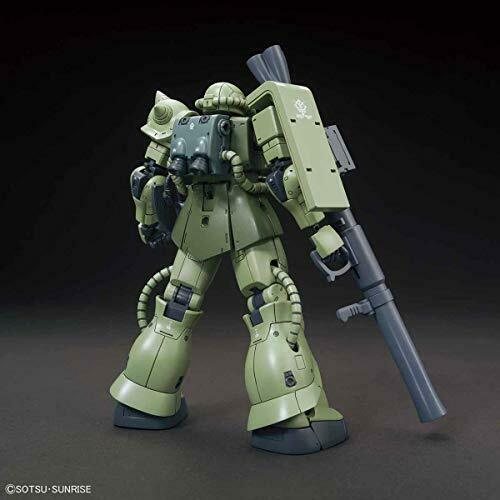 BANDAI HG 1/144 Zaku II Type C/Type C-5 Gundam Plastic Model Kit NEW from Japan_3