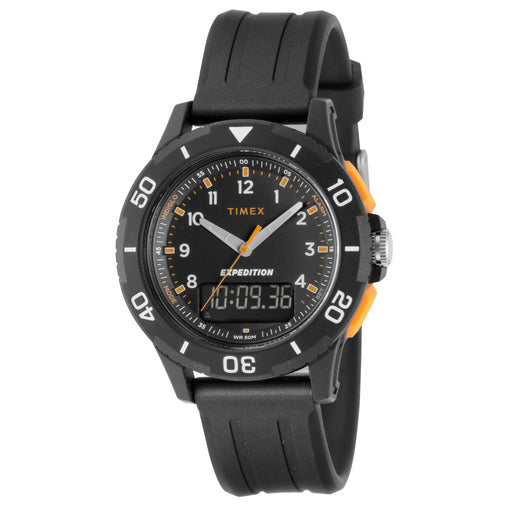 Timex Watch Katomaicombo TW4B16700 Men's regular Black Resin Analog Digital NEW_1