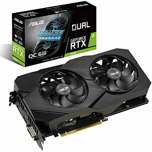 ASUS Dual GeForce RTX 2060 Graphics Board OC/6G/DDR6/2.5 slot NEW from Japan_1