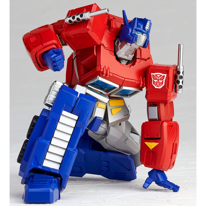 AMAZING YAMAGUCHI Optimus Prime Transformers Action Figure Revoltech Kaiyodo NEW_5