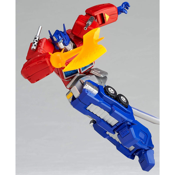 AMAZING YAMAGUCHI Optimus Prime Transformers Action Figure Revoltech Kaiyodo NEW_8