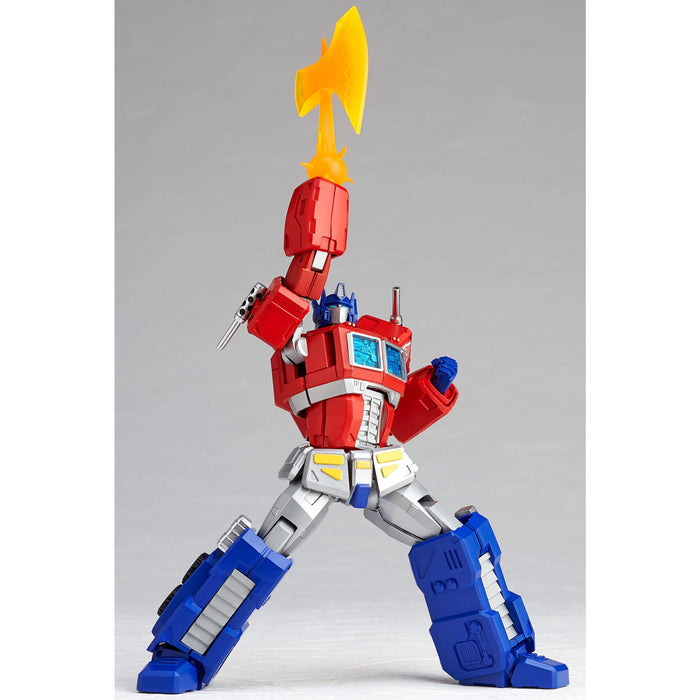 AMAZING YAMAGUCHI Optimus Prime Transformers Action Figure Revoltech Kaiyodo NEW_9