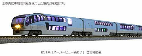 Kato 251 Series Super View Odoriko First Appearance Color 10Car Set NEW_2