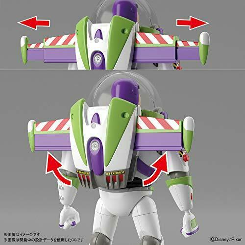 BANDAI Disney PIXAR Toy Story 4 BUZZ LIGHTYEAR Plastic Model Kit NEW from Japan_6