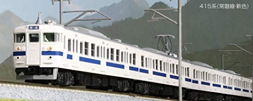 KATO N gauge 415 series Joban-Line New Color 4cars Set 10-1537 Model Train_2