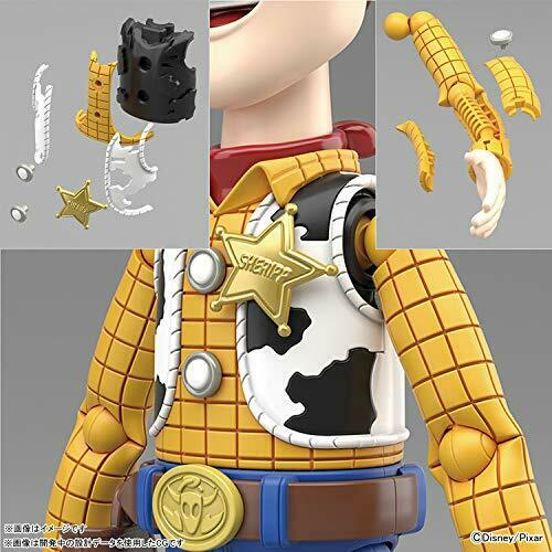 BANDAI Disney PIXAR Toy Story 4 WOODY Plastic Model Kit NEW from Japan_3