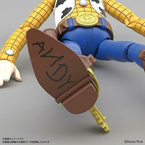 BANDAI Disney PIXAR Toy Story 4 WOODY Plastic Model Kit NEW from Japan_5