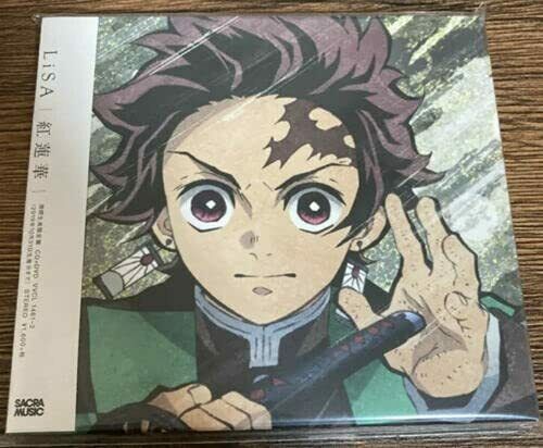 Gurenge LiSA First Limited Edition Demon Slayer: Kimetsu no Yaiba CD DVD NEW_1