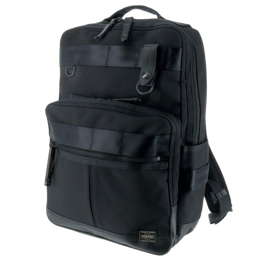 PORTER HEAT Backpack daypack 703-17932 Black Made in Japan Nylon W30xH43xD14cm_1