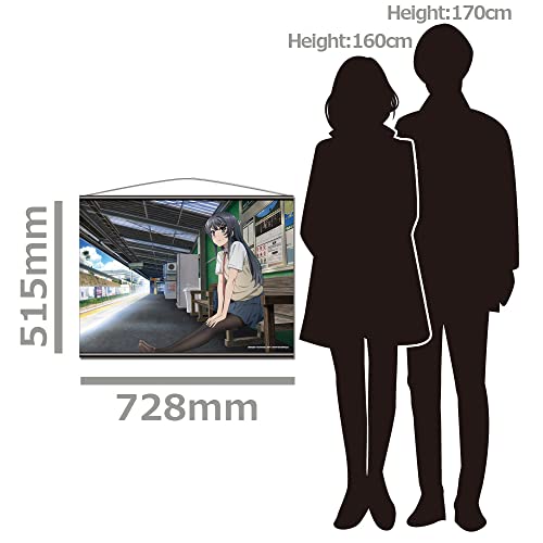 Rascal Does Not Dream of Bunny Girl Senpai Sakurajima Mai Wall Scroll Poster NEW_3