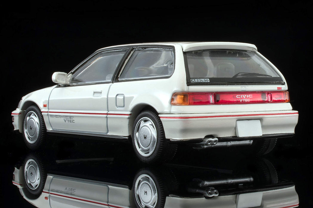 Tomica Limited Vintage Neo 1/64 LV-N182b Honda Civic SiR-II white 970063 NEW_3