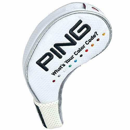 PING Golf Club Head Cover Color Code Iron Cover 8 Set White NEW from Japan_1