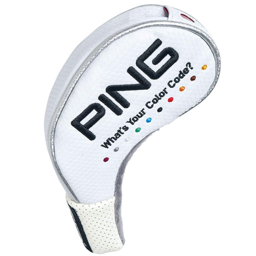 Pingolf Color Code Iron Cover Single HC-C191 White Leather (Iron Cover Only) NEW_1