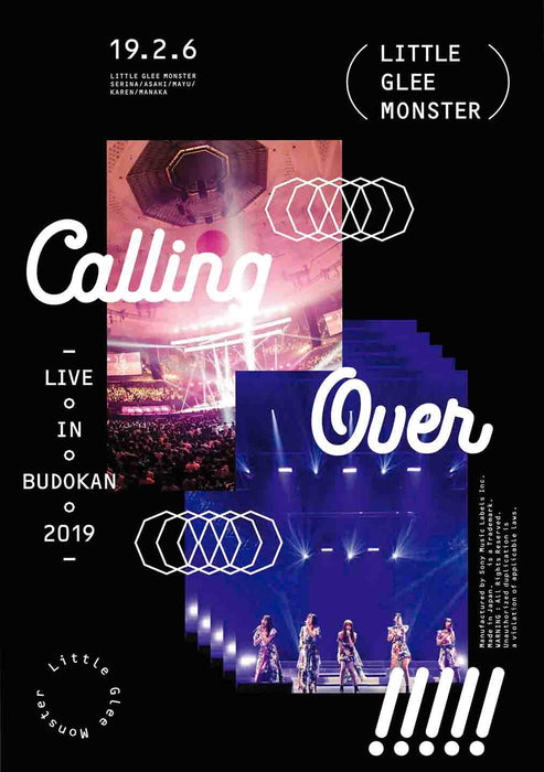 [Blu-ray] Little Glee Monster Live in BUDOKAN 2019 Calling Over SRXL-200 NEW_1