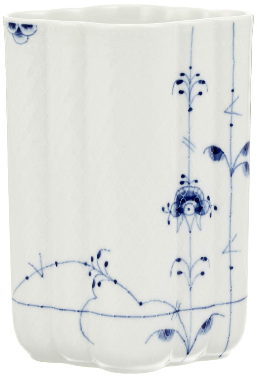 Royal Copenhagen Blue Palmette Vase of Flowers Blue Fluted Motif Asian 1017428_2