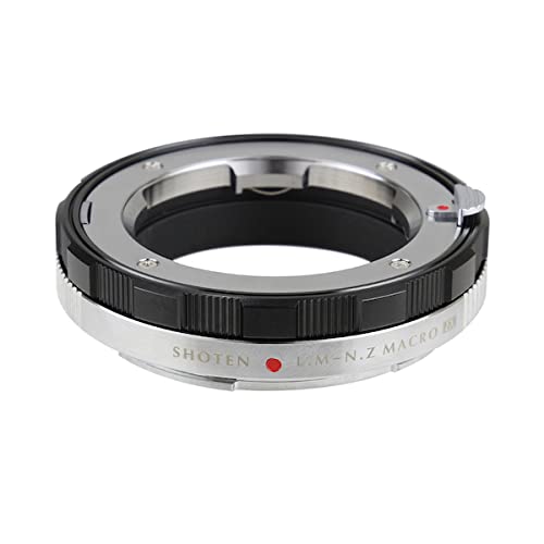SHOTEN LM-NZ M EX B Mount Adapter Helicoid Leica M Lens - Nikon Z Body NEW_2