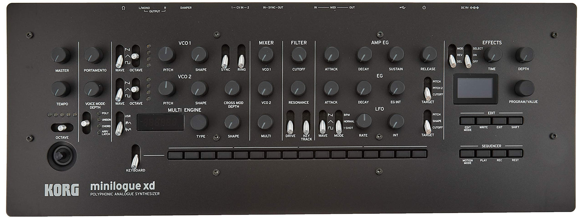 Korg Polyphonic Analog Synthesizer Sound Module MINILOGUE XD ‎MINILOGUE-XD-M NEW_3