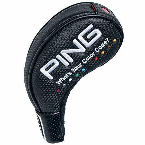 PING Golf Club Head Cover Color Code Iron Cover 8 Set Black NEW from Japan_1
