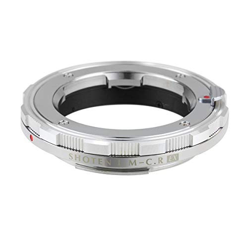 Shoten LM-CR EX Mount Adapter Leica M Lens to Canon RF Body Silver NEW_1