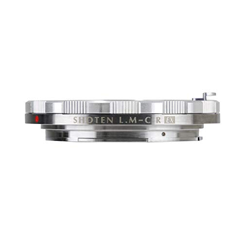 Shoten LM-CR EX Mount Adapter Leica M Lens to Canon RF Body Silver NEW_3