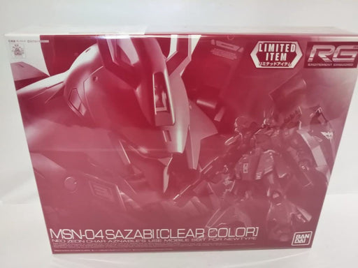 RG 1/144 Sazabi Clear Color Gundam Base Event Limited Edition Model Kit 1111 NEW_1