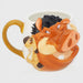 SunArt Brown 380ml Disney Lion King Mug Timon & Pumba SAN3085-3 porcelain NEW_4