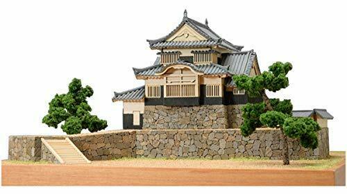 Woody Joe 1/150 Bicchu Matsuyama Castle Wooden Model Assembly Kit NEW from Japan_1