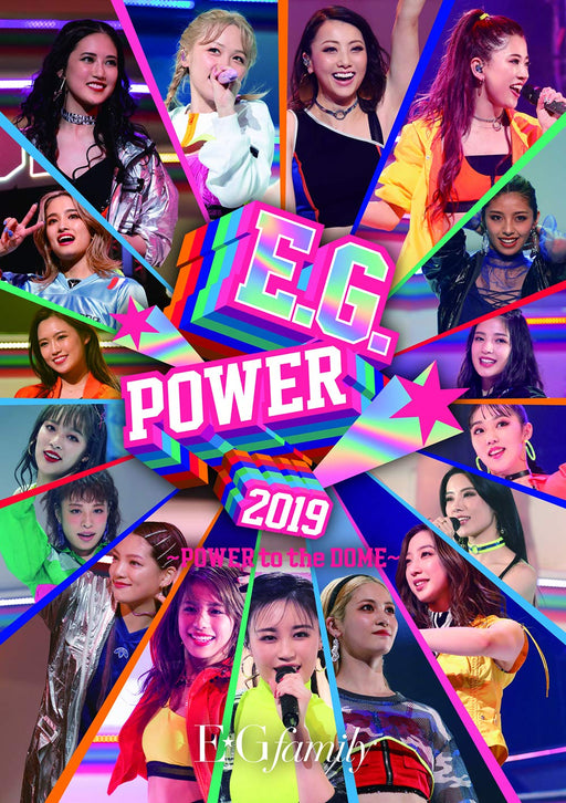 [Blu-ray] E.G.POWER 2019 POWER to the DOME First Edition E-girls RZXD-86869 NEW_1