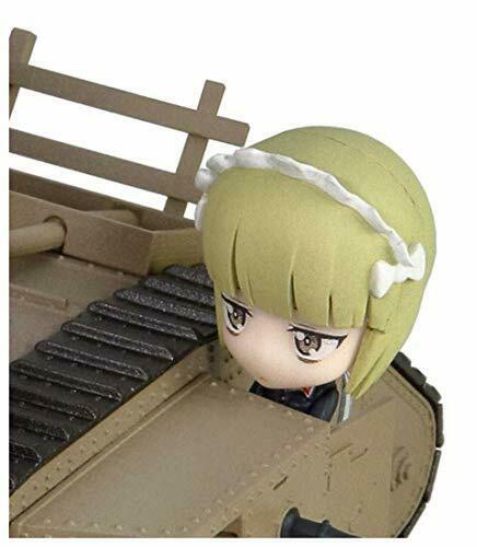 Pair-Dot Girls und Panzer Mk.IV Tank Ending Ver. Figure NEW from Japan_4