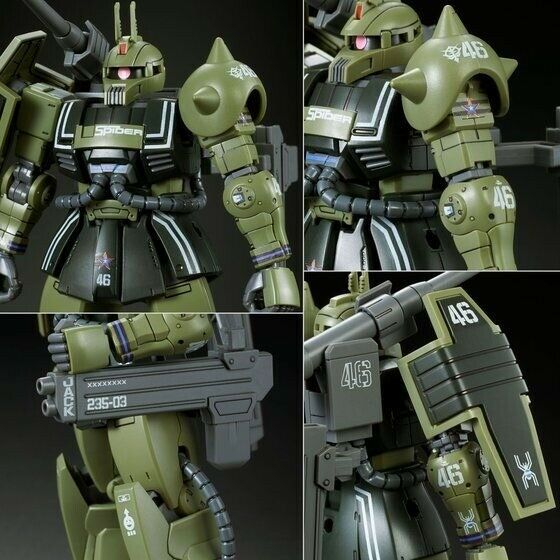 BANDAI HG 1/144 MS-06K ZAKU CANNON Plastic Model Kit Gundam THE ORIGIN MSD NEW_10