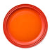 Le Creuset Dish Round Plate LC 23cm Rainbow Cherry Red, Red, Yellow, Green, Blue_2