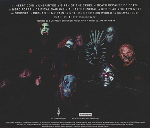 2019 SLIPKNOT / WE ARE NOT YOUR KIND WITH BONUS TRACK NEW from Japan_2
