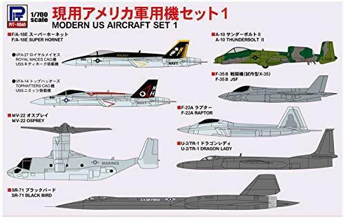 PIT-ROAD SKYWAVE 1/700 MODERN US AIRCRAFT SET 1 Kit S53 NEW from Japan_1