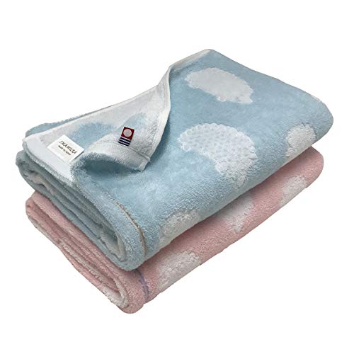 Imabari Towel Certification Hedgehog pattern Bath Towel 2 sheets set NEW_1