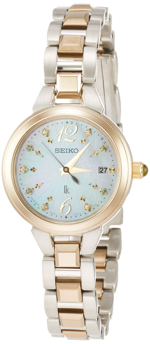 SEIKO Lukia SSVW156 Solor Women's Watch Made in Japan Power Save Function NEW_1