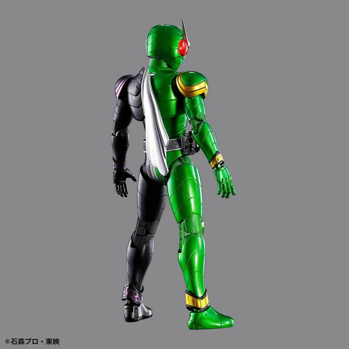 Figure-rise Standard Masked Kamen Rider W CYCLONEJOKER Model Kit BANDAI NEW_4