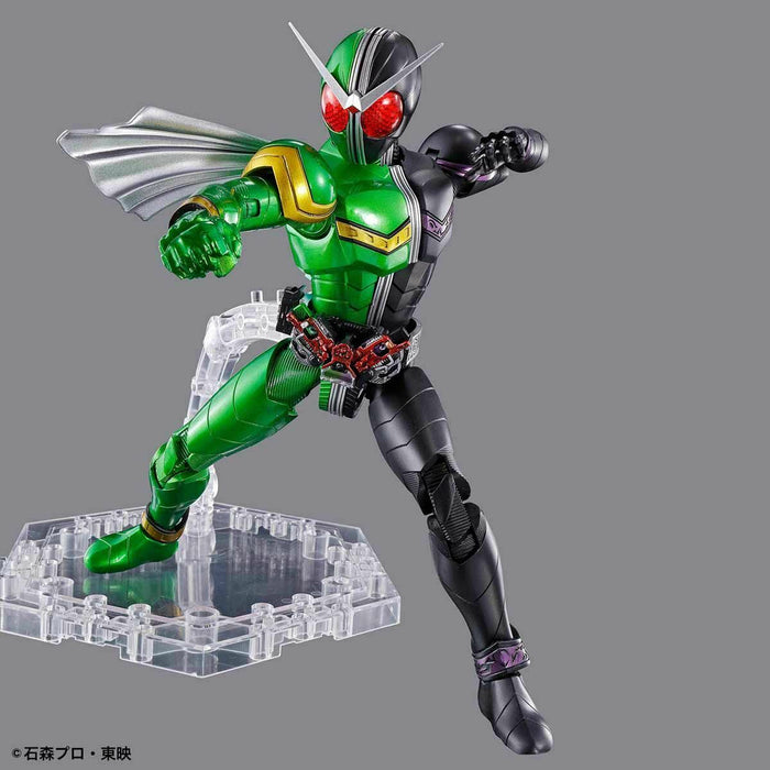 Figure-rise Standard Masked Kamen Rider W CYCLONEJOKER Model Kit BANDAI NEW_6