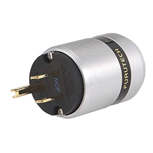 FURUTECH High-end Grade 3P Power Plug Gold-plated (15A 125V AC) FI-46M-NCF(G)_1
