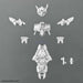 BANDAI 30MM 1/144 OPTION ARMOR FOR COMMANDER ALTO EXCLUSIVE WHITE Model Kit NEW_2