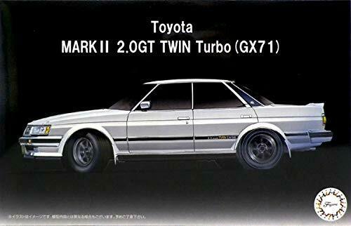 Fujimi 1/24 ID-275 Toyota MarkII (GX71) 2.0 GT Twin Turbo Plastic Model Kit NEW_1