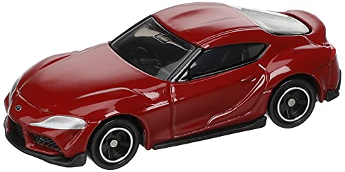 Tomica No.117 Toyota GR Supra (box) 1/60 scale Red NEW from Japan_1